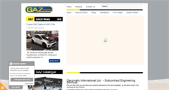 Desktop Screenshot of gazshocks.com